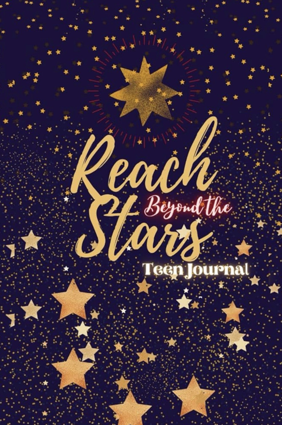 Journey Beyond the Stars: Teen Inspirational Journal with Affirmations book cover